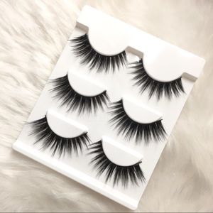 3 Pair Faux Mink Lashes